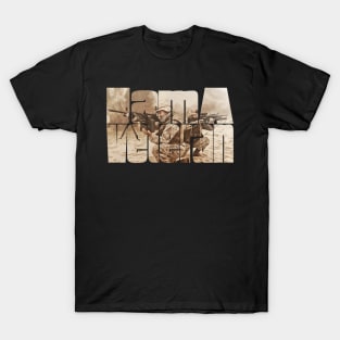 I am a Veteran Desert Battle T-Shirt